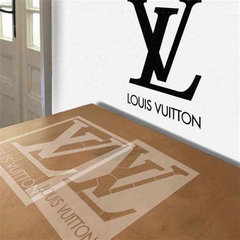 louis vuitton color stencil|Louis Vuitton stencil in 2 layers..